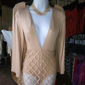 Caged Bodycon Party Dress